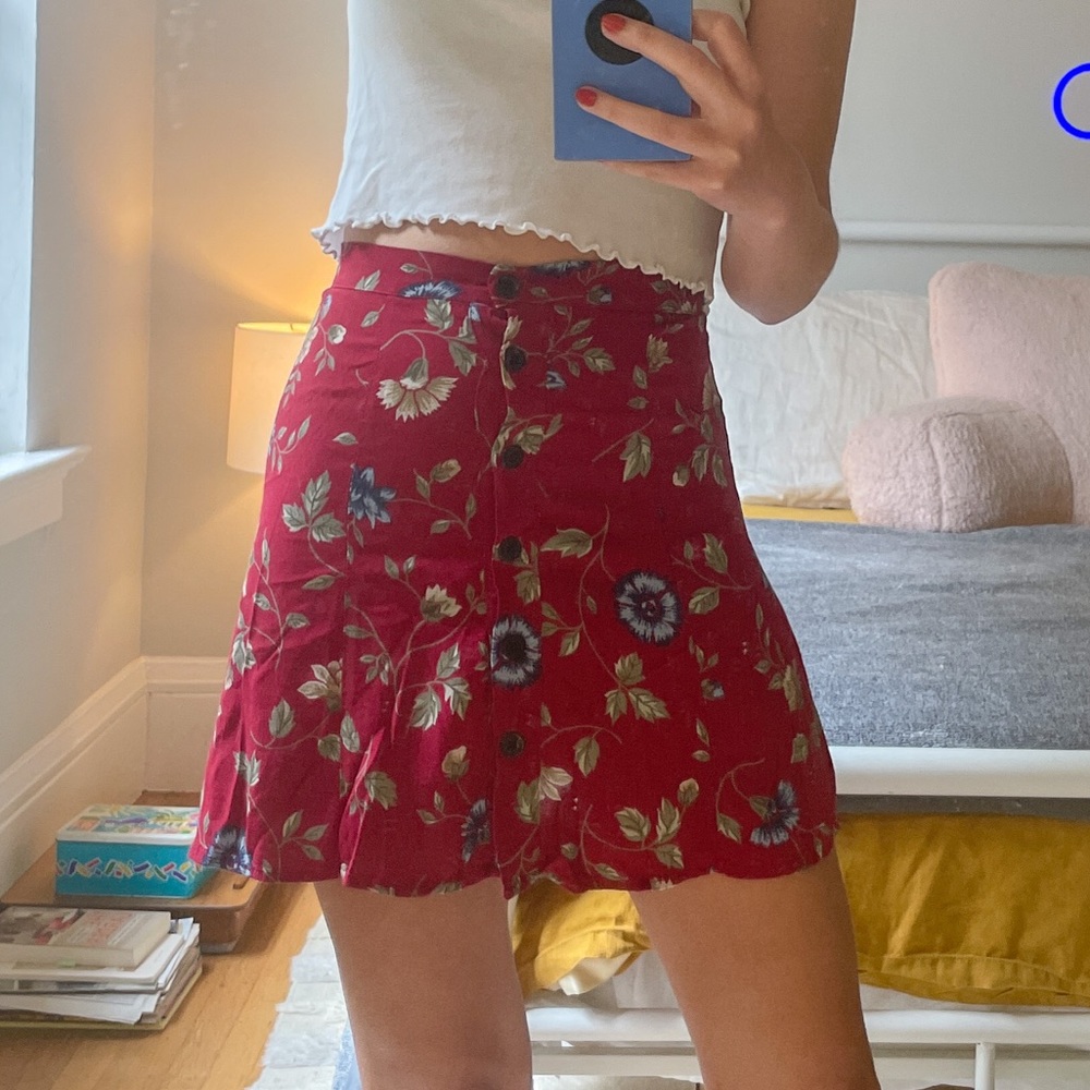 Urban Renewal A-Line High-Wasted Vintage Skirt